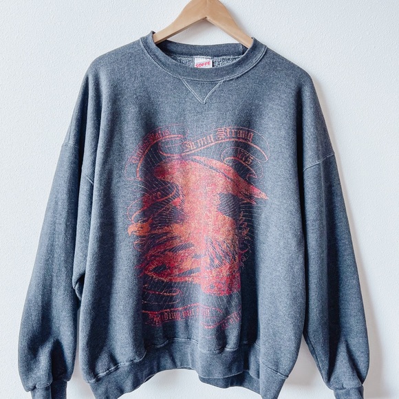 Oversized graphic sweatshirt - Picture 1 of 4